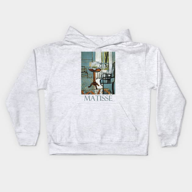 The Window by Henri Matisse Kids Hoodie by Naves